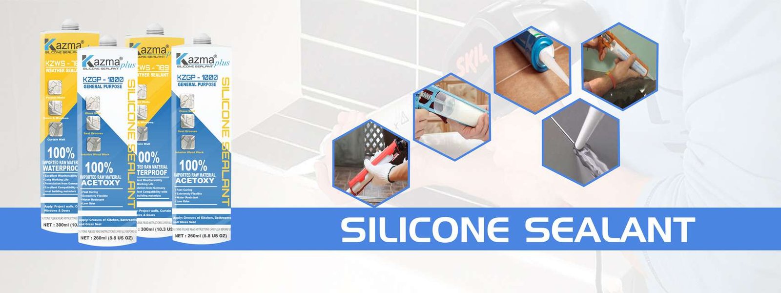 Kazma-silicone-sealant